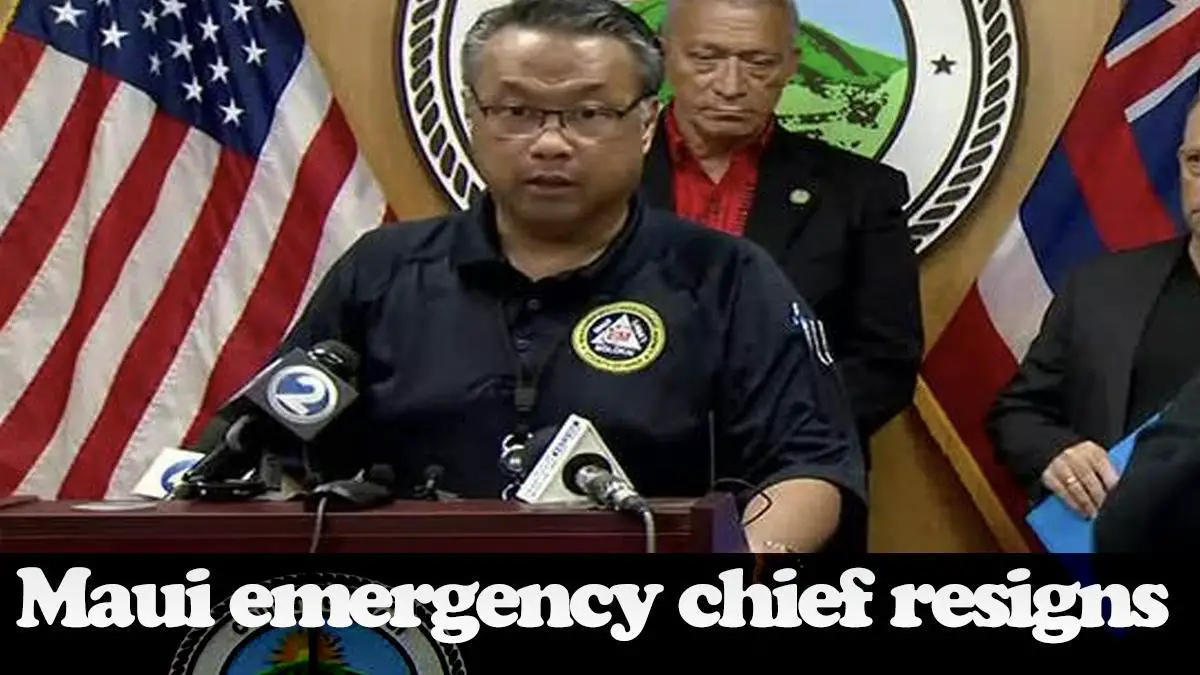 Resignation of Maui's Emergency Chief Amidst Critique of Hawaii Wildfire Response