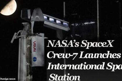 NASA's Epic Journey: SpaceX Crew-7 Rockets to the International Space Station