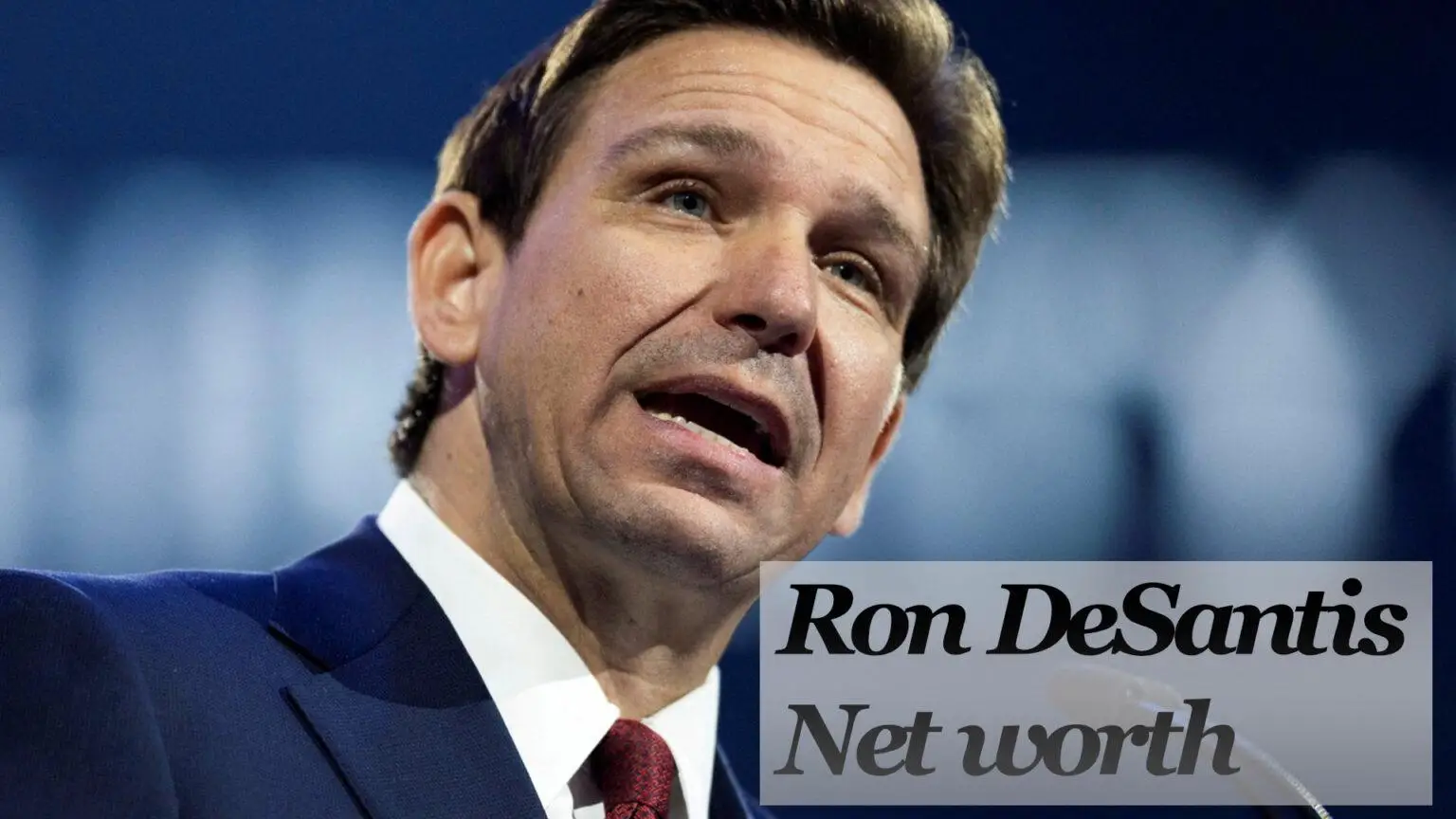 Exploring Ron DeSantis' Net Worth: From Modesty to Millions