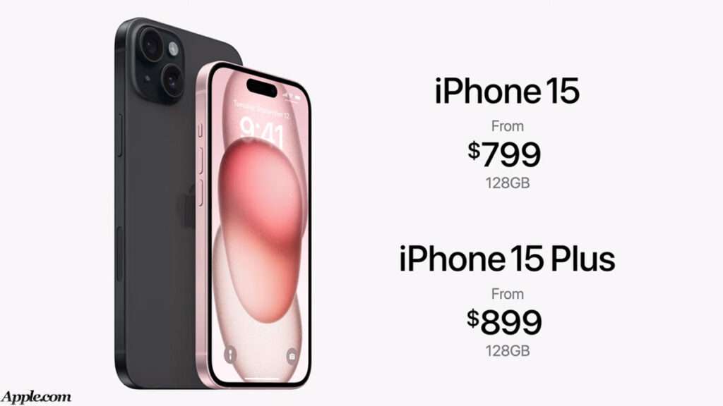 Price of iPhone 15 & 15 Plus