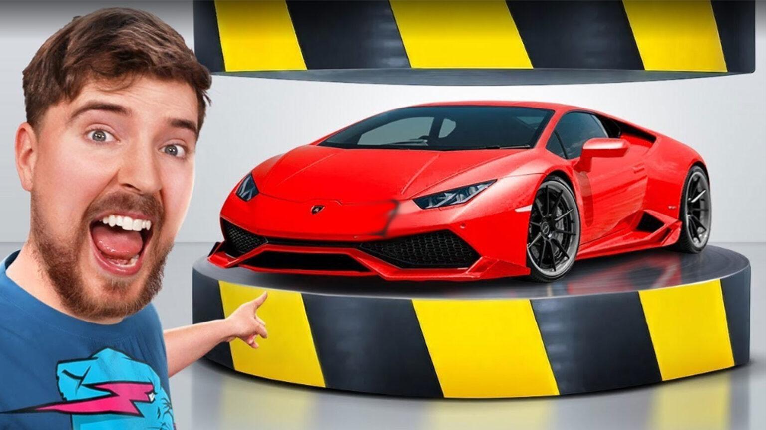 Why Did MrBeast Unconventionally Demolish a $200,000 Lamborghini?
